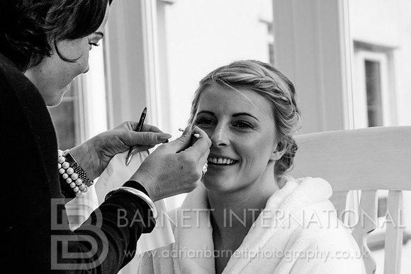 Bridal make-up preparations