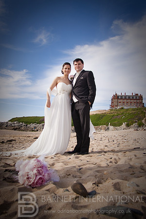 Wedding at Headland Hotel, Newquay, Cornwall, UK