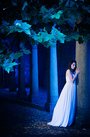 Moonlit Bride in Devon