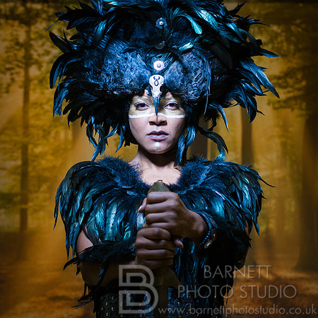 Model Chereena Miller at The Societies Convention in London