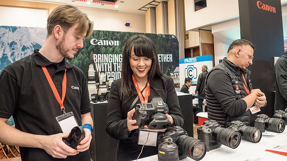 Canon Cameras Trade Show in London