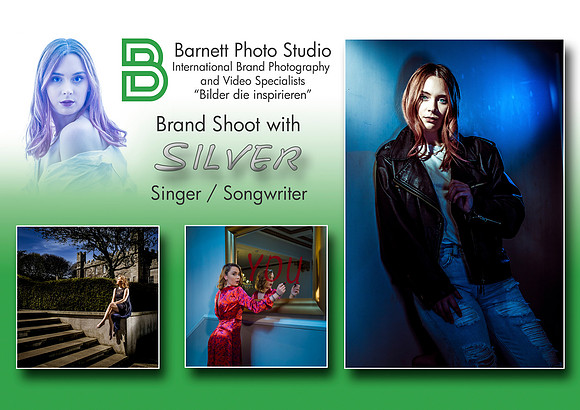 Singer / Songwriter - "Silver" - Promotional Shoots